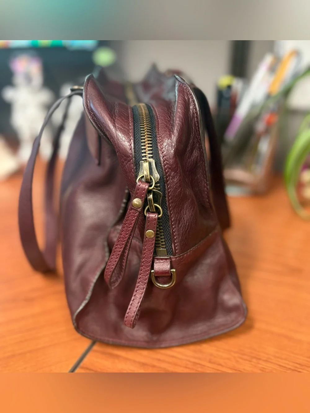 Parker Thatch Medium Jack Heritage Broken in Leather Oxblood